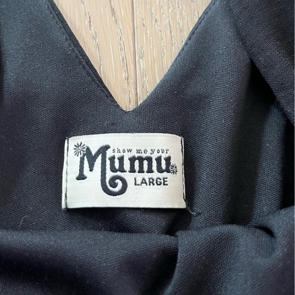 Show Me Your MuMu Black Sleeveless Mini Dress - Picture 3 of 5